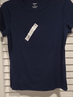 Sonoma Navy Short Sleeve Crewneck Tee